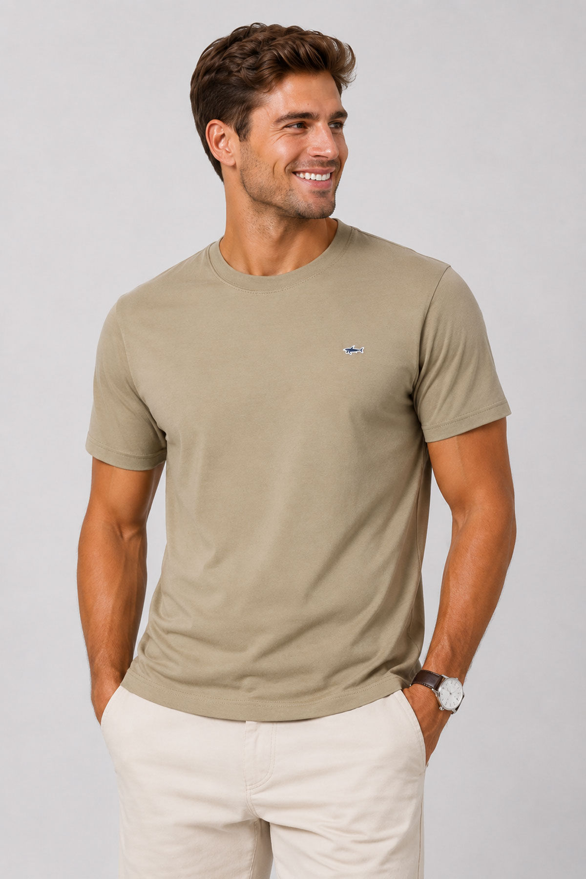Paul&Shark Erkek Bisiklet Yaka T-Shirt - 1