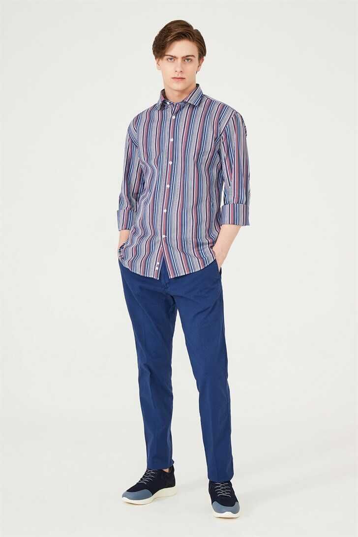 Paul&Shark Erkek Çizgili Gömlek - 1