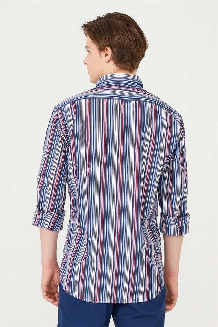 Paul&Shark Erkek Çizgili Gömlek - 4