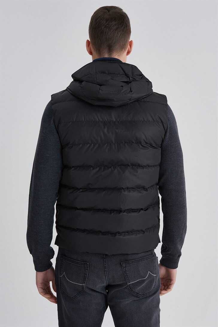 Paul&Shark Erkek Kapşonlu Şişme Yelek - 8