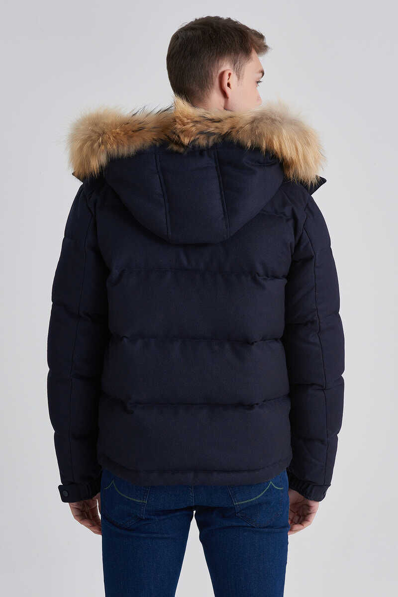 Paul&Shark Erkek Kürk Yaka Mont - 3