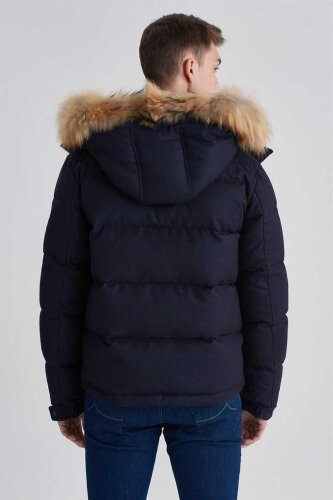 Paul&Shark Erkek Kürk Yaka Mont - 8