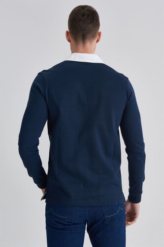 Paul&Shark Erkek Polo Yaka Sweatshirt - 12