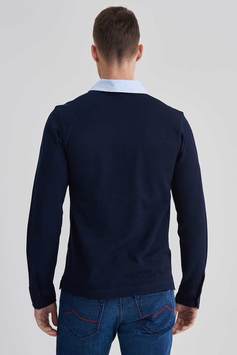 Paul&Shark Erkek Polo Yaka T-Shirt - 4