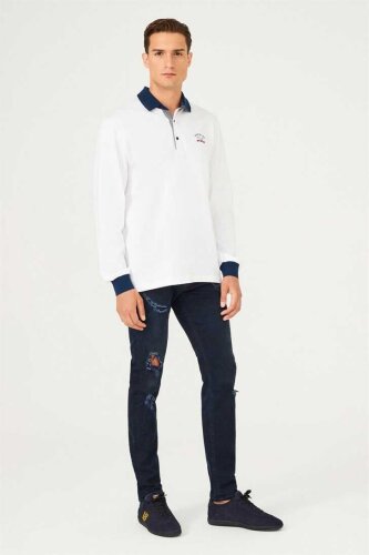 Paul&Shark Erkek Polo Yaka Uzun Kollu T-Shirt - 2
