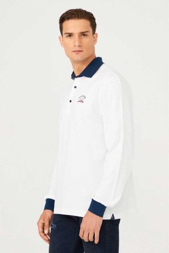 Paul&Shark Erkek Polo Yaka Uzun Kollu T-Shirt - 3