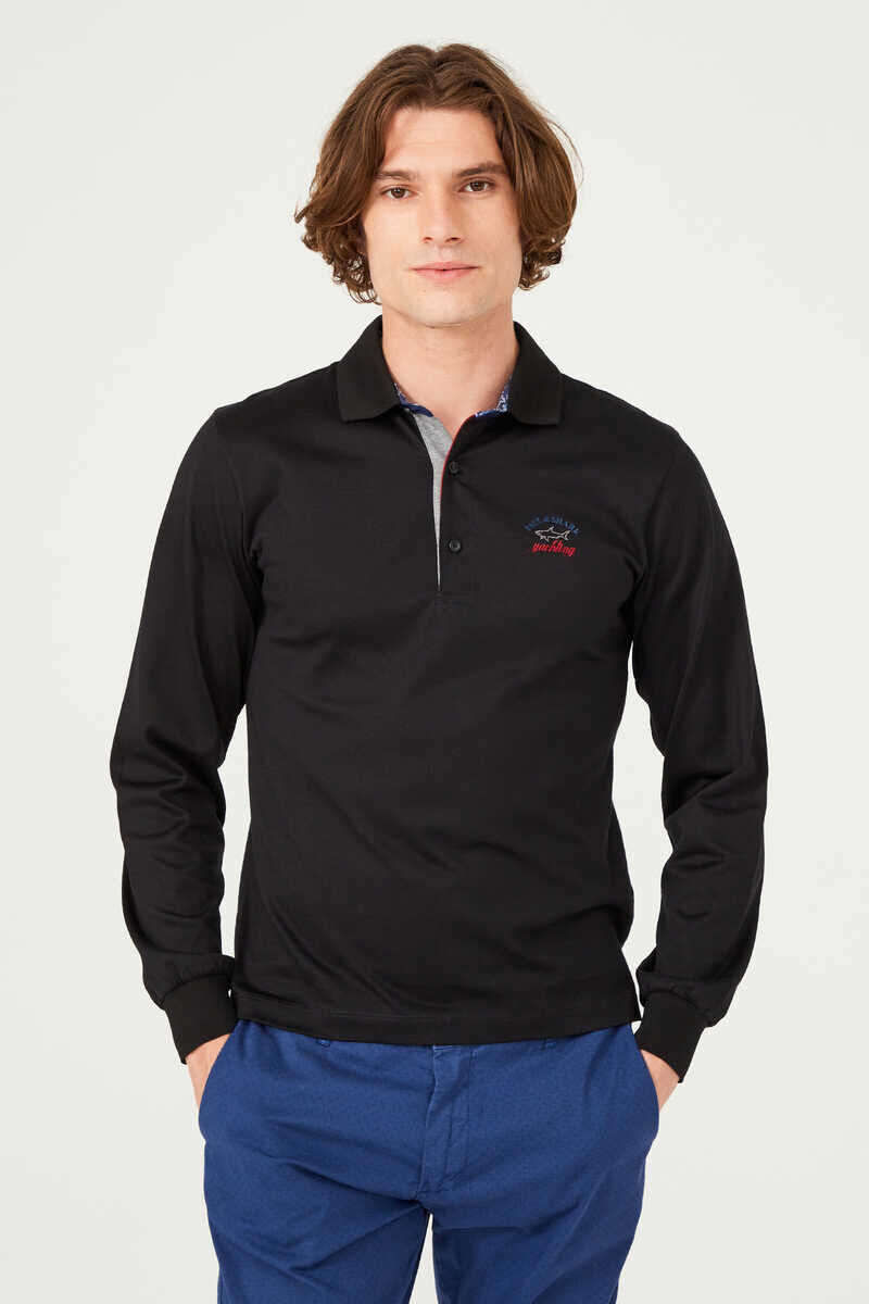 Paul&Shark Logolu Polo Yaka Erkek T-Shirt - 1