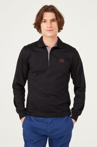 Paul&Shark Logolu Polo Yaka Erkek T-Shirt - 5