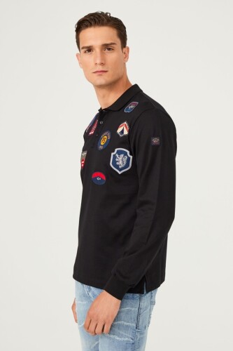 Paul&Shark Polo Yaka Uzun Kollu Erkek T-Shirt - 10