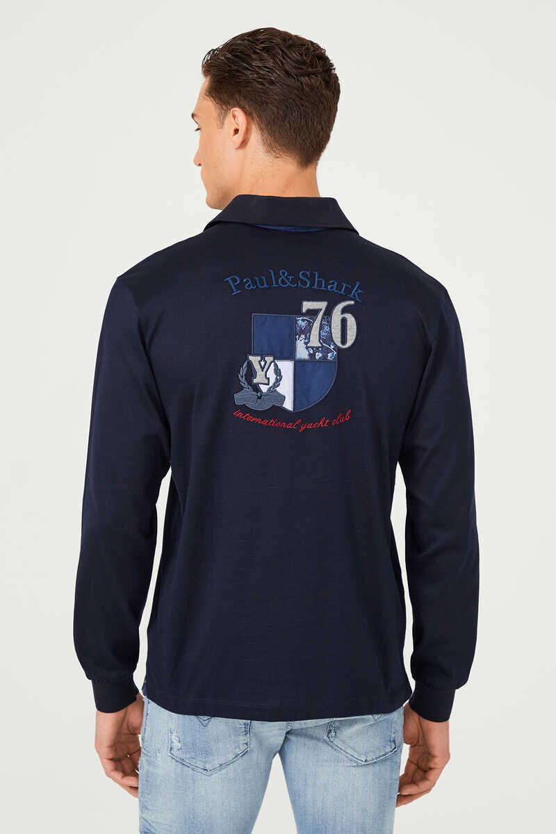 Paul&Shark Polo Yaka Uzun Kollu Erkek T-Shirt - 2