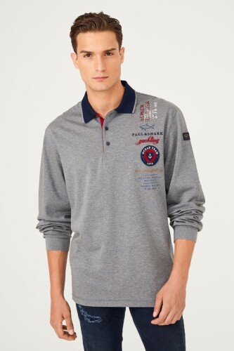 Paul&Shark Uzun Kollu Polo Yaka Erkek T-Shirt - 9