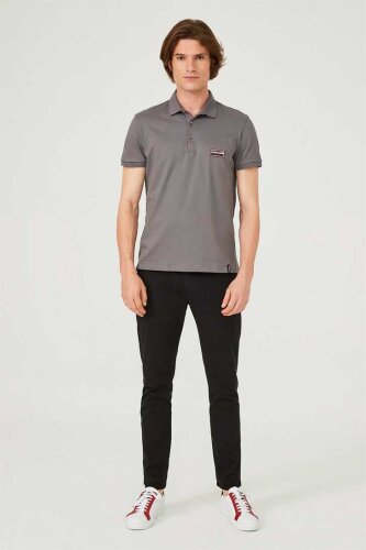 Roberto Cavalli Erkeki Polo Yaka T-Shirt - 2