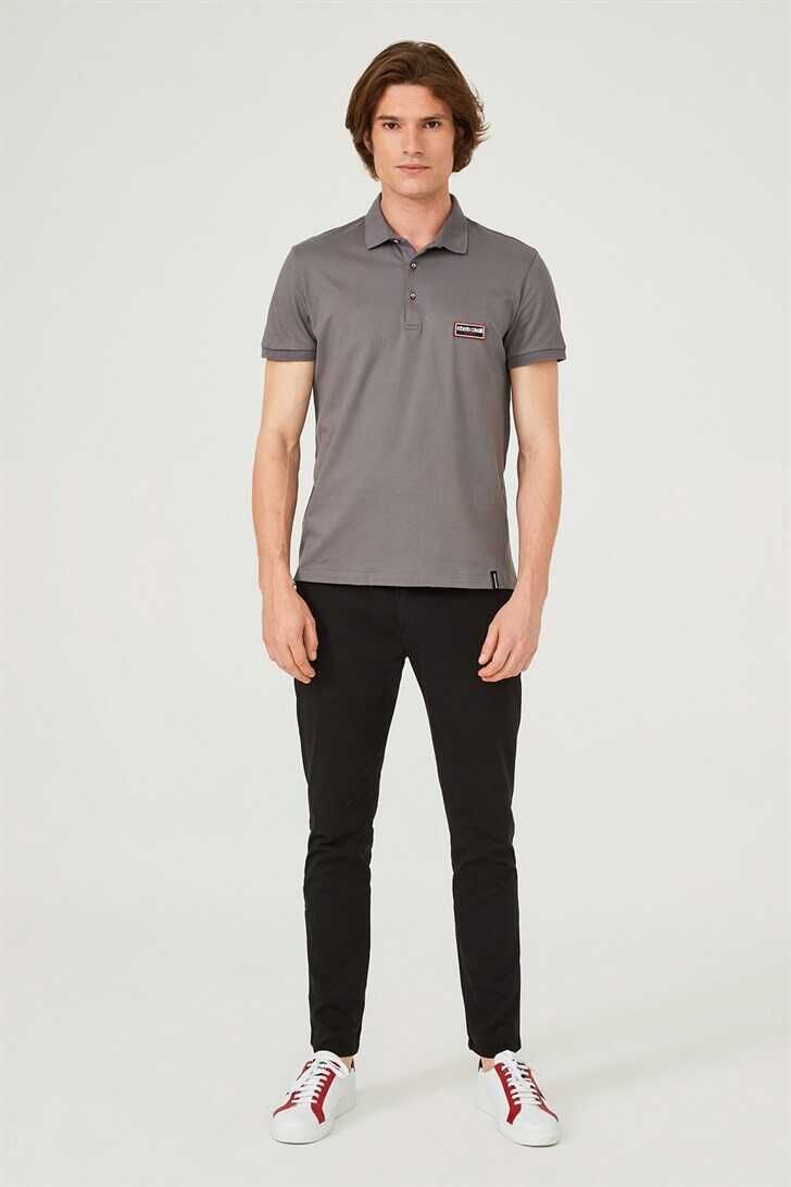 Roberto Cavalli Erkeki Polo Yaka T-Shirt - 2