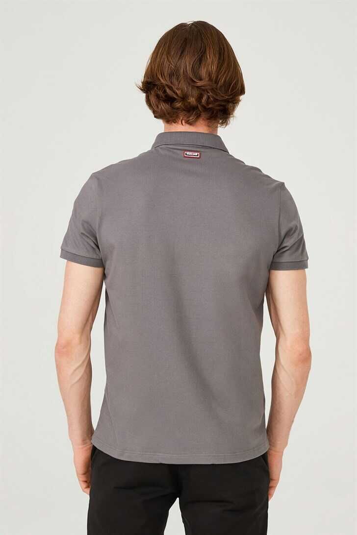 Roberto Cavalli Erkeki Polo Yaka T-Shirt - 4