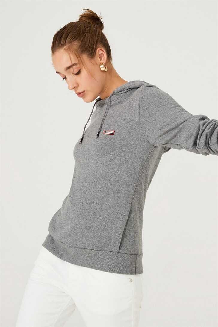 Roberto Cavalli Sport Kapşonlu Kadın Sweatshirt - 4