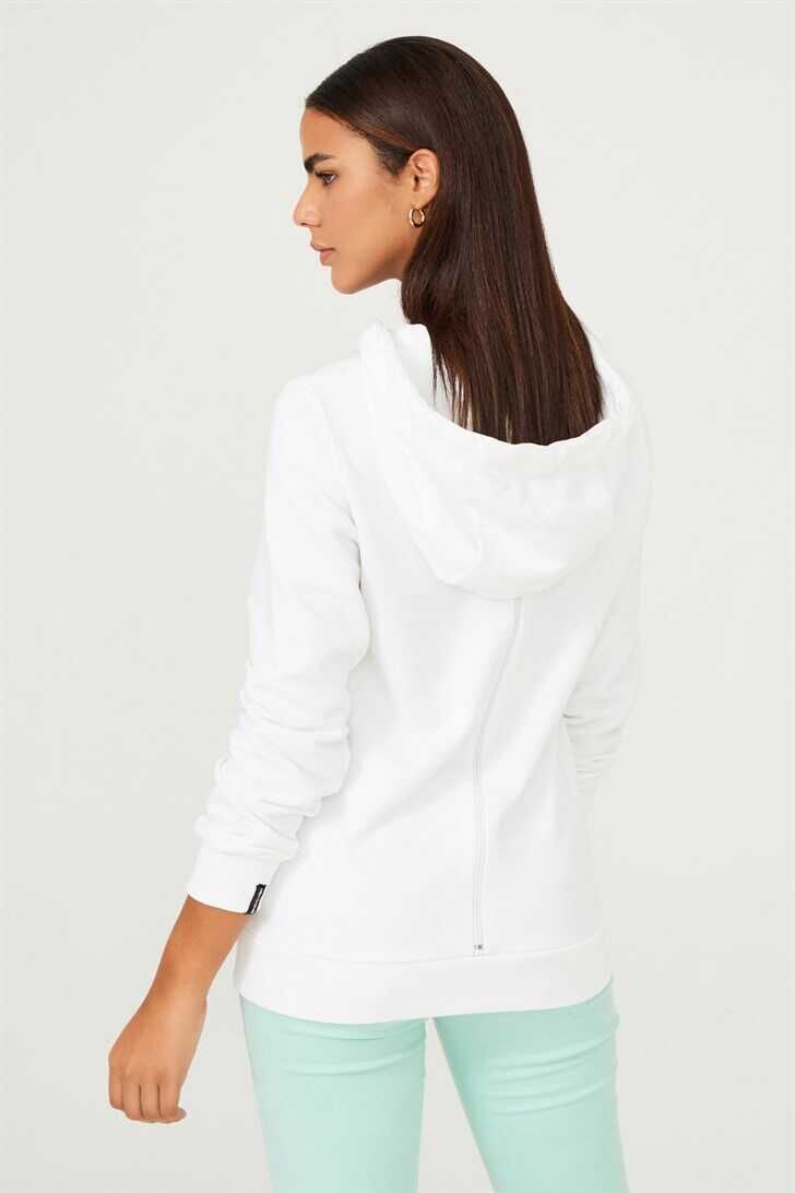 Roberto Cavalli Sport Kapşonlu Kadın Sweatshirt - 5