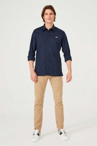 Roberto Cavalli Sport Rahat Kesim Uzun Kollu Erkek Gömlek - 2