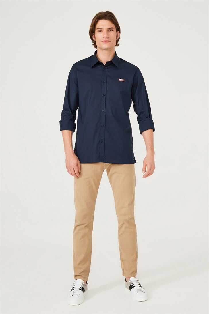 Roberto Cavalli Sport Rahat Kesim Uzun Kollu Erkek Gömlek - 2