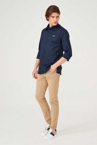 Roberto Cavalli Sport Rahat Kesim Uzun Kollu Erkek Gömlek - 3