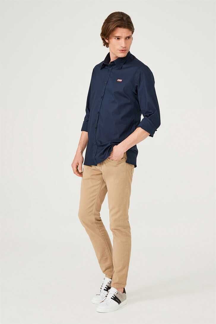 Roberto Cavalli Sport Rahat Kesim Uzun Kollu Erkek Gömlek - 3