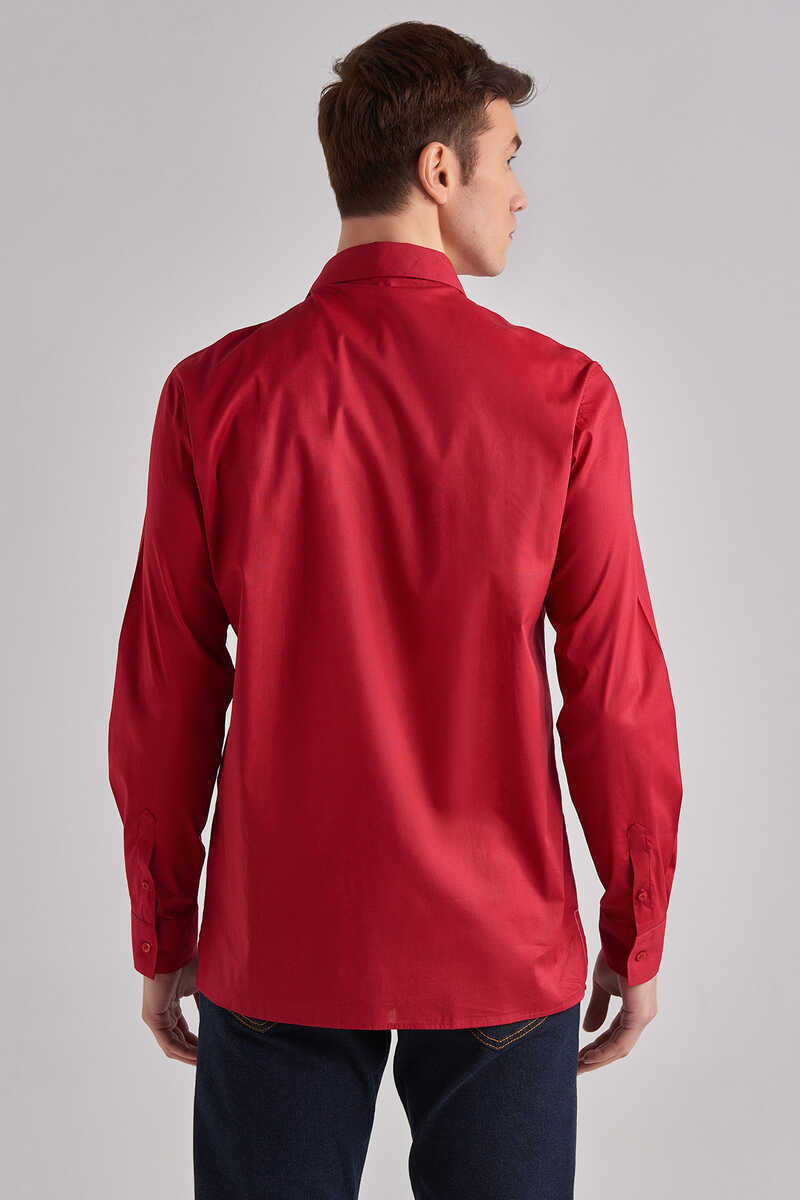 Roberto Cavalli Sport Rahat Kesim Uzun Kollu Erkek Gömlek - 3