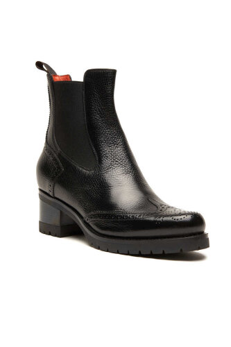 Santoni Kadın Deri Topuklu Bot - 2