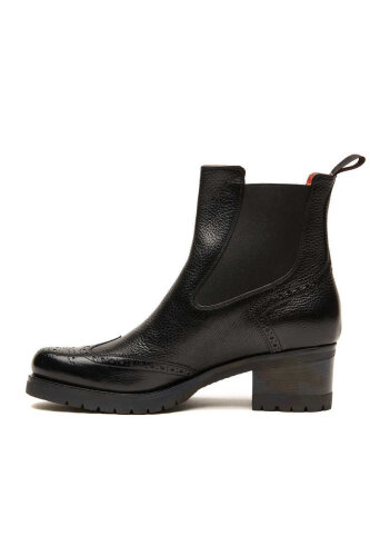 Santoni Kadın Deri Topuklu Bot - 3