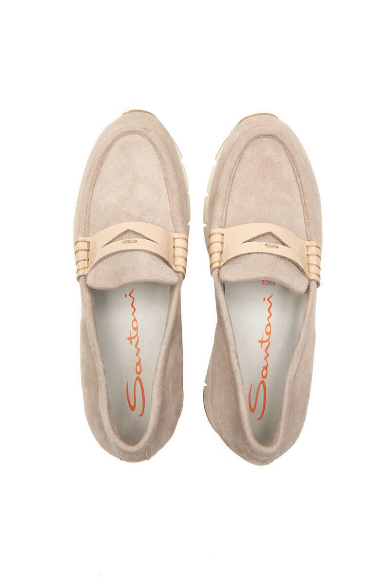 Santoni Kadın Günlük Süet Ayakkabı - 4