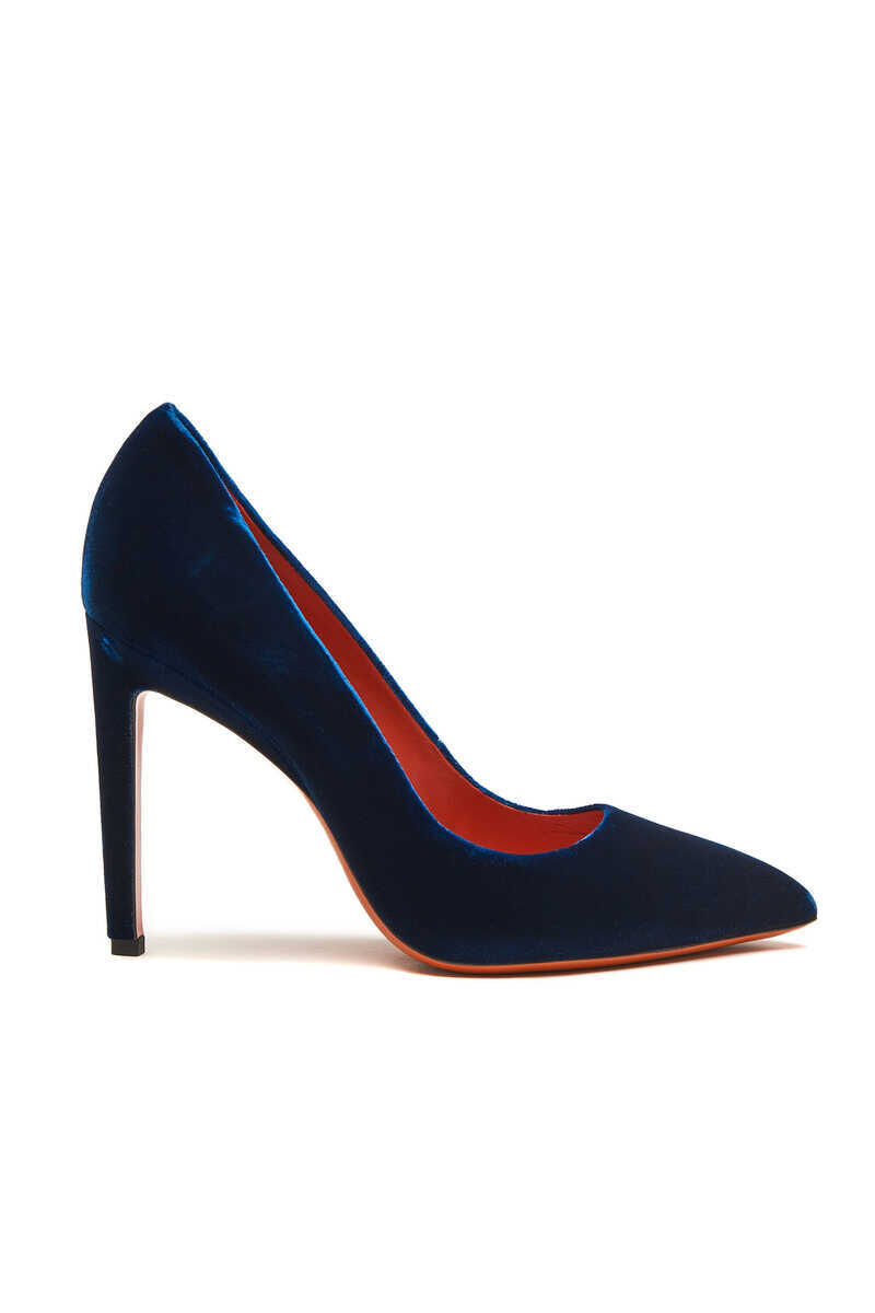 Santoni Kadın Kadife Stiletto - 2