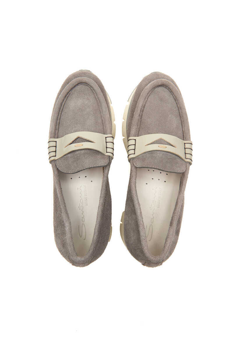 Santoni Kadın Süet Günlük Ayakkabı - 4