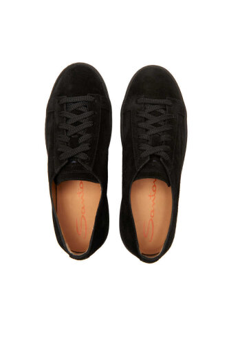 Santoni Kadın Süet Sneaker - 4