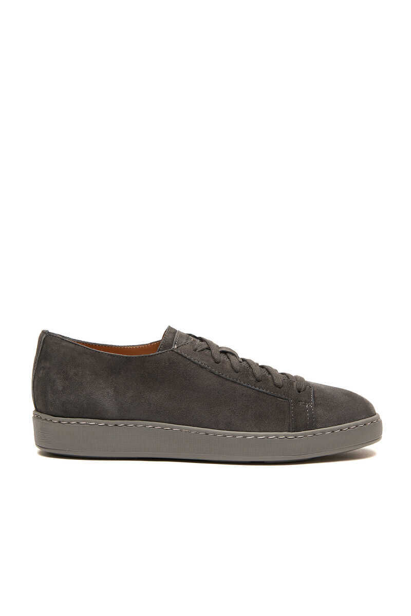 Santoni Kadın Süet Sneaker - 1