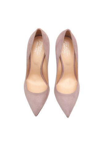 Santoni Kadın Süet Stiletto - 4