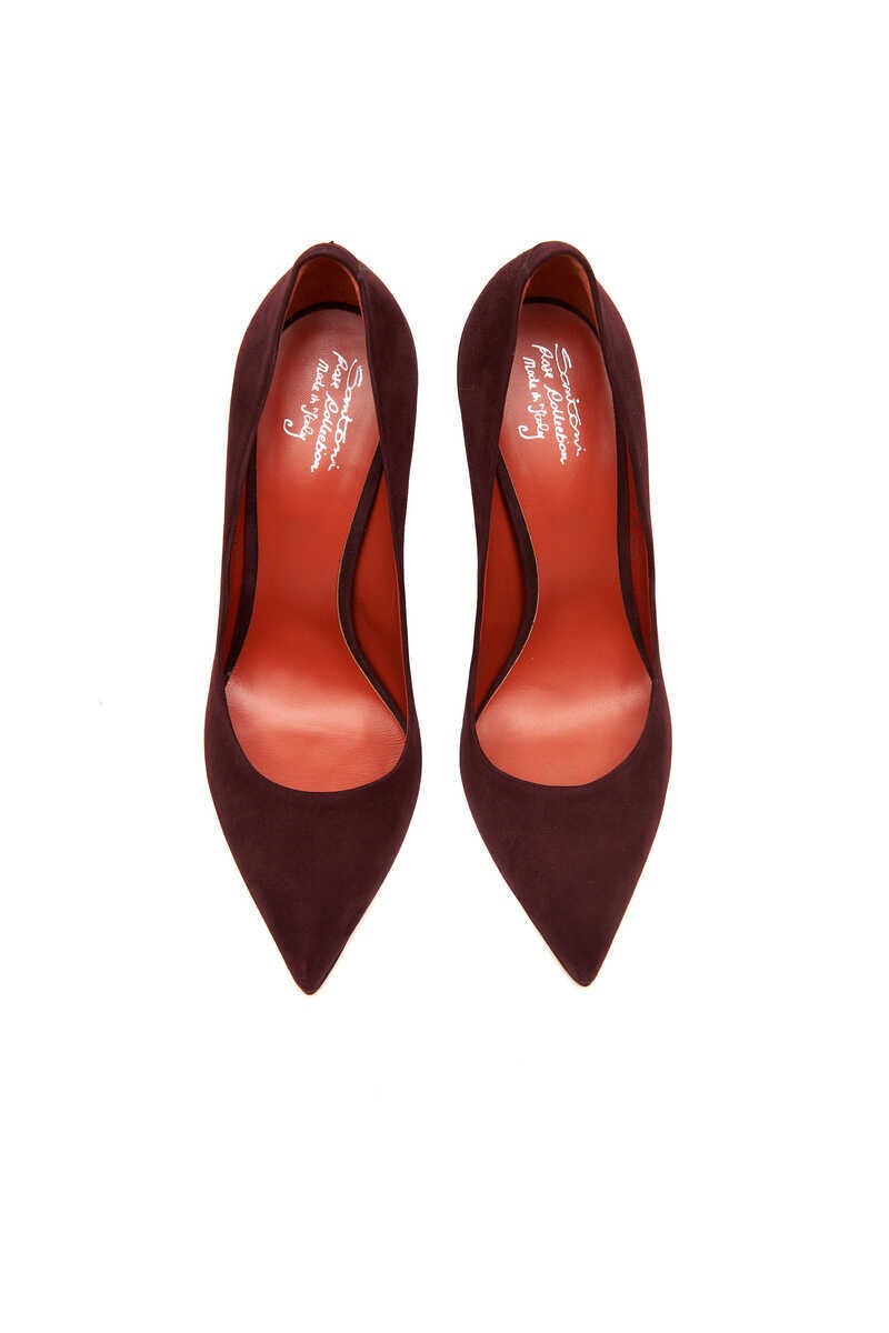 Santoni Kadın Süet Stiletto - 3