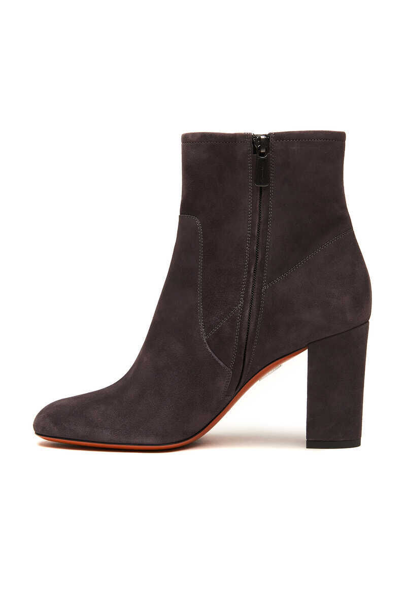 Santoni Kadın Süet Topuklu Bot - 3