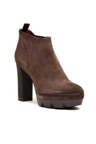 Santoni Kadın Topuklu Süet Bot - 1