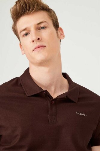 Slim Fit Erkek Polo Yaka T-shirt - 4