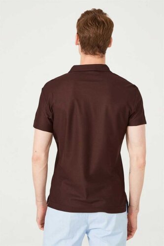 Slim Fit Erkek Polo Yaka T-shirt - 6