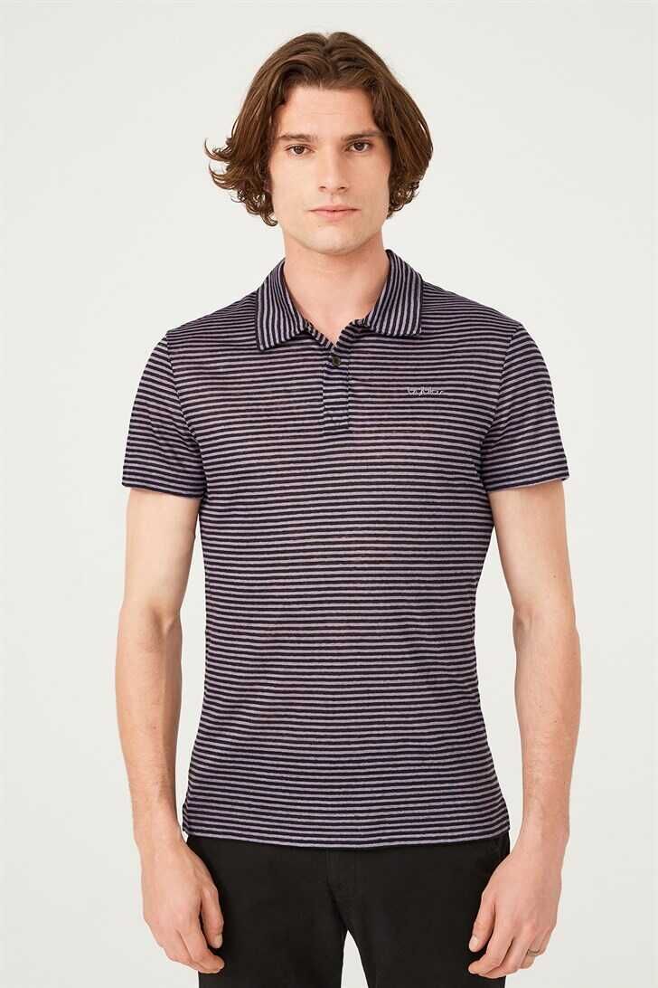 Slim Fıt Polo Yaka Erkek T-Shirt - 1