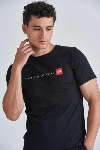 The Nort Face Erkek Bisiklet Yaka T-Shirt - 2