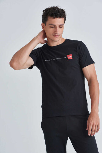 The Nort Face Erkek Bisiklet Yaka T-Shirt - 5