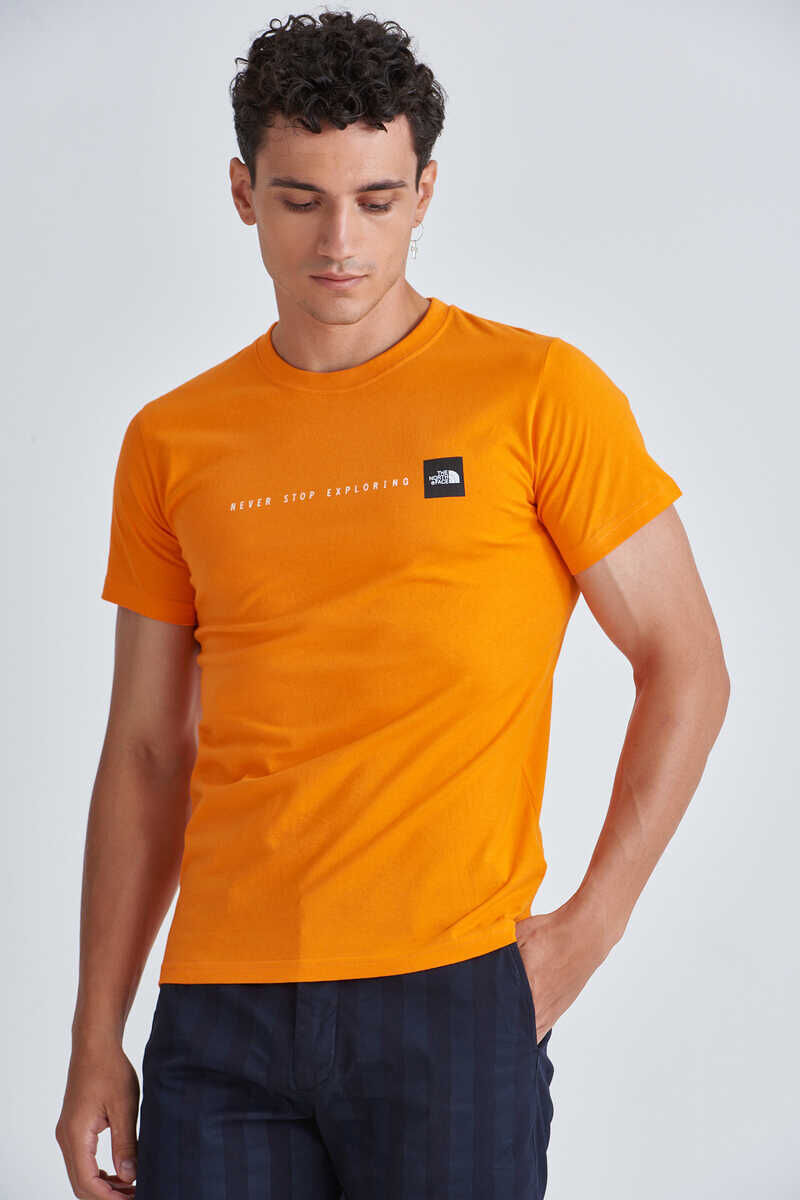 The Nort Face Erkek Bisiklet Yaka T-Shirt - 5