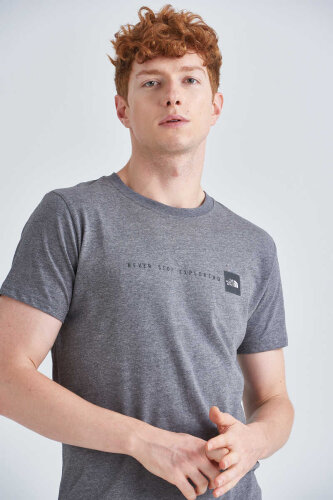 The Nort Face Erkek Bisiklet Yaka T-Shirt - 3