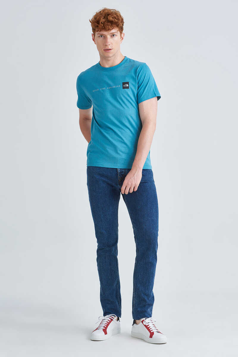 The Nort Face Erkek Bisiklet Yaka T-Shirt - 1