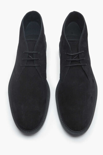 Tod's Erkek Süet Bağcıklı Bot - 4