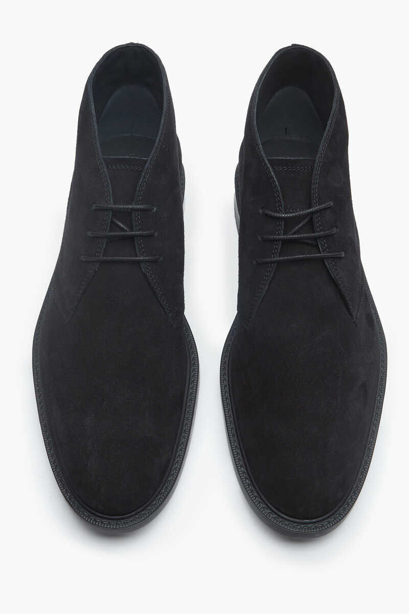 Tod's Erkek Süet Bağcıklı Bot - 4