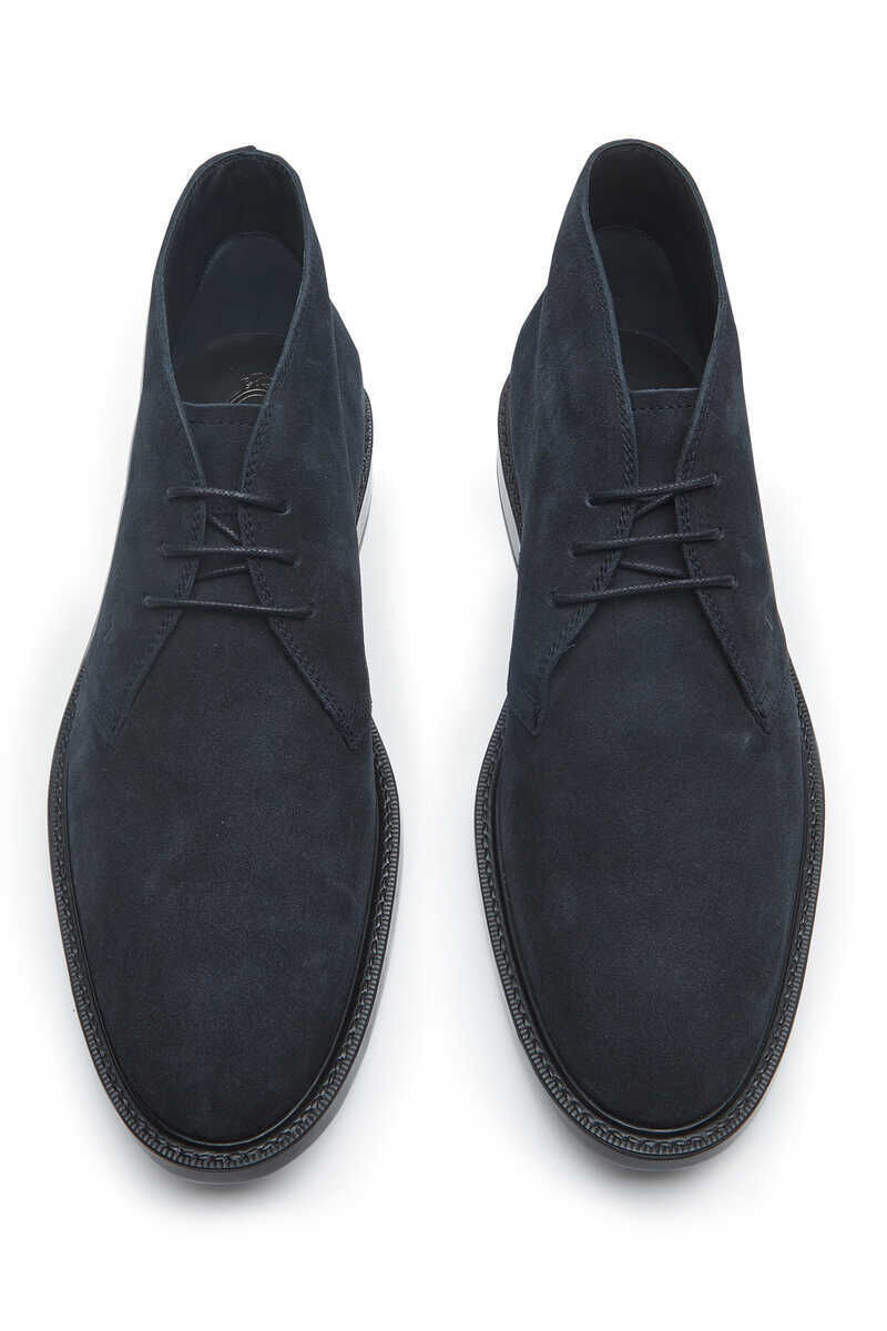 Tod's Erkek Süet Bağcıklı Bot - 4