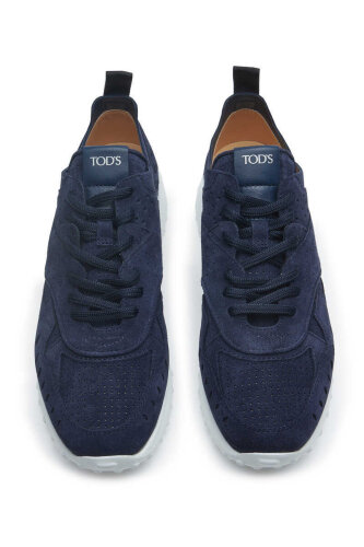 Tod's Kadın Bağcıklı Süet Sneaker - 4