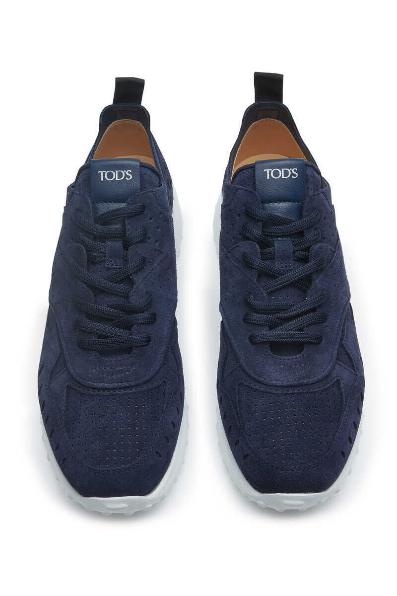 Tod's Kadın Bağcıklı Süet Sneaker - 4