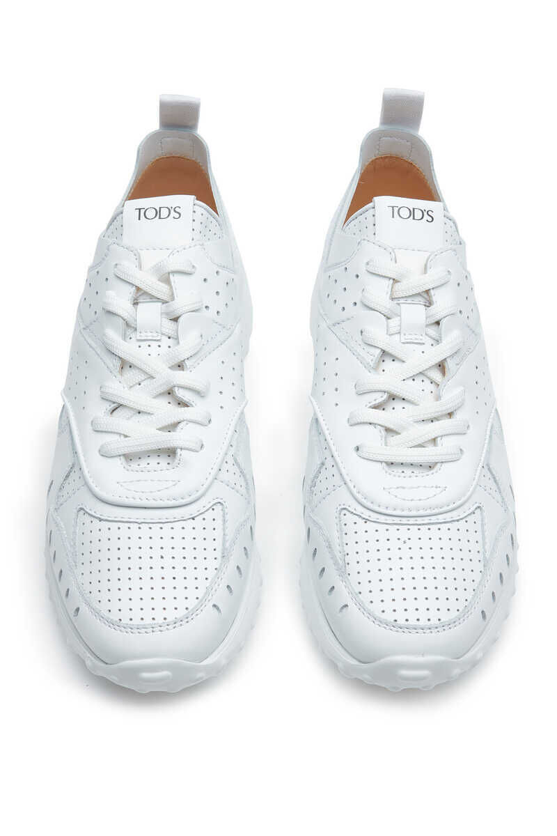 Tod's Kadın Bağcıklı Süet Sneaker - 4